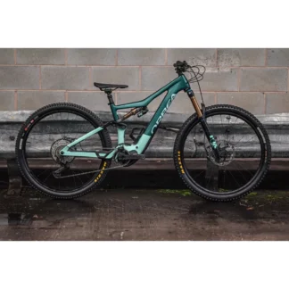 2nd Hand Orbea Rise M10 Medium Electric Bike 2021 Ice Green/Ocean