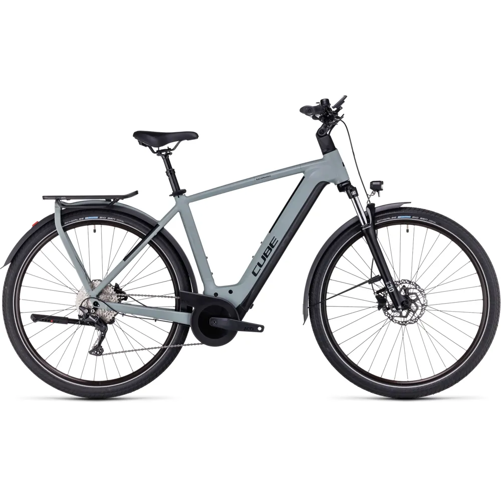 Cube Kathmandu Hybrid One 625 Electric Bike 2024 Grey/Black