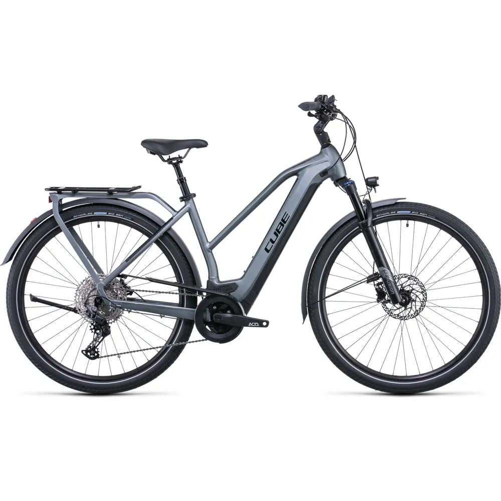 Cube Kathmandu Hybrid Pro 625 Electric Bike Trapeze 2022 Grey/Black