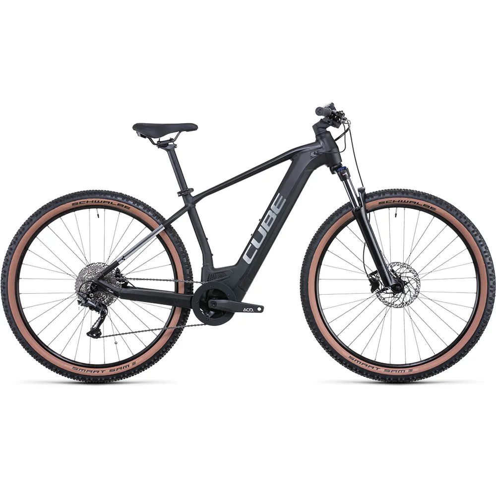 Cube Reaction Hybrid One 500 L Electric Mountain Bike Black/Metal
