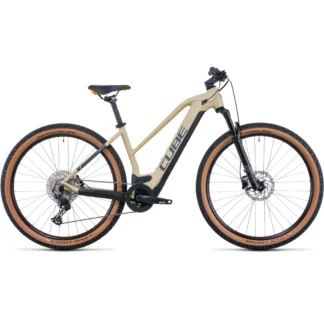 Cube Reaction Hybrid Pro 500 Trapeze Electric Bike 2022 Desert/Orange