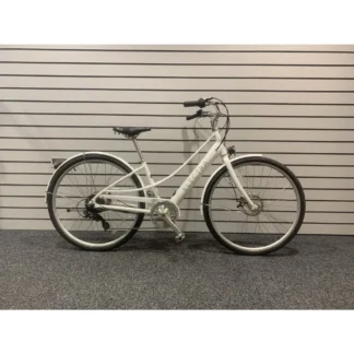 Ex Display 24 Electra Loft Go 7D Step Thru Small Electric Bike 2024 White