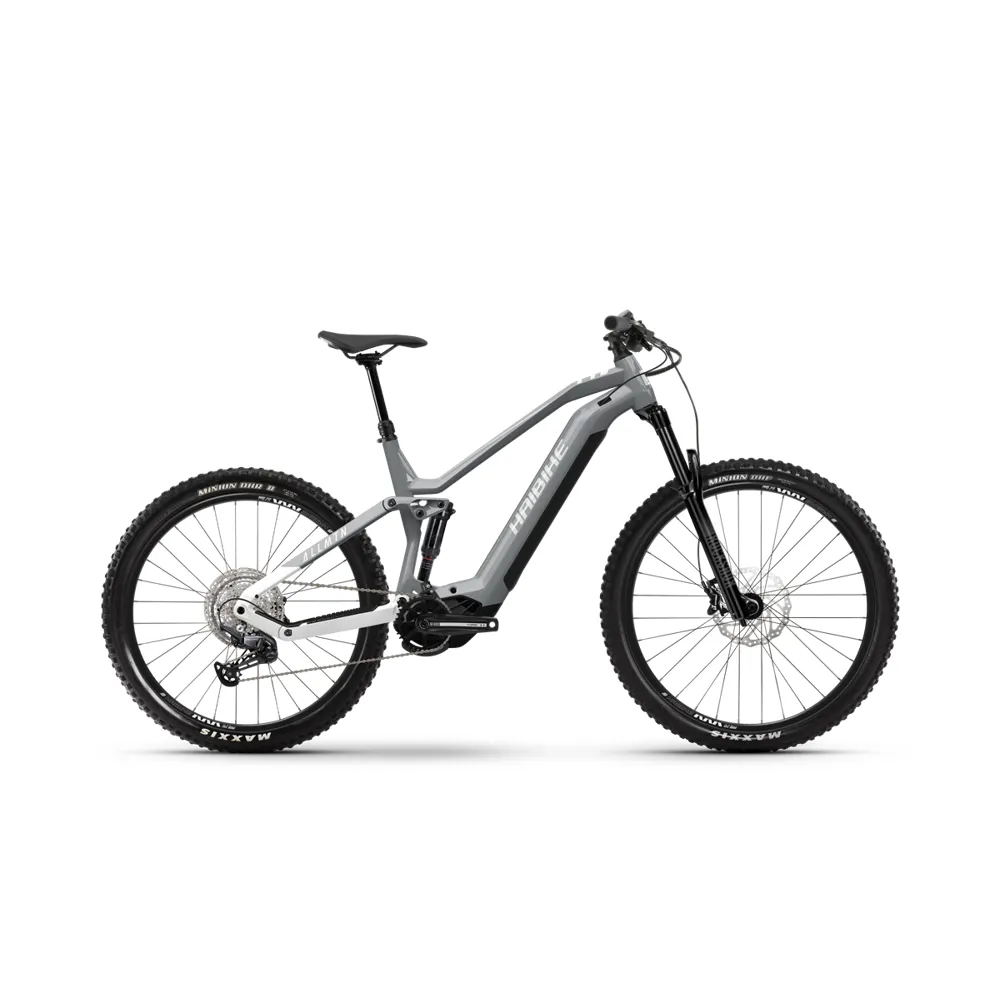 Haibike AllMtn 3 Electric Bike 2024 Cold Grey/White Silver