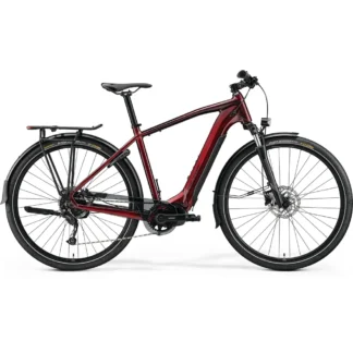 Merida Espresso 400 S EQ Electric Hybrid Bike 2022 Red/Black