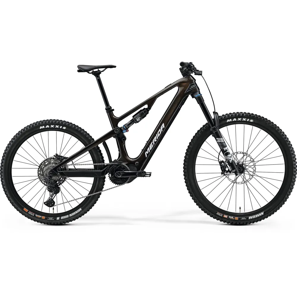 Merida eOne-Sixty 7000 Electric Bike 2024 Gold/Silver