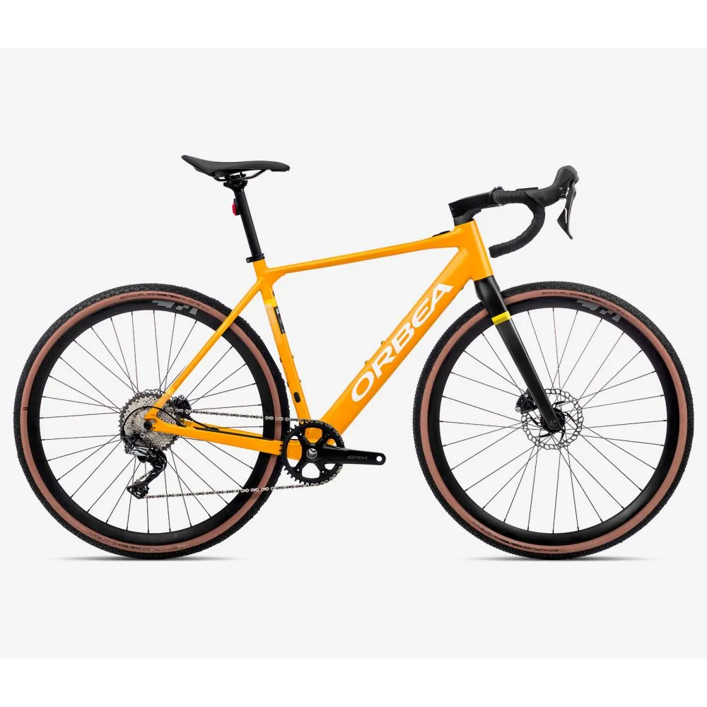 Orbea Gain D30 1X Electric Road Bike 2023 Mango/Black