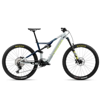 Orbea Rise H10 Electric Mountain Bike 2023 Iceberg Grey/Moondust Blue