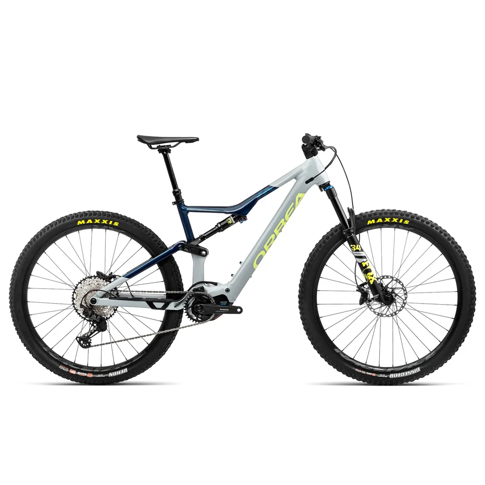 Orbea Rise H20 Electric Mountain Bike 2023 Iceberg Grey/Moondust Blue