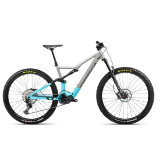Orbea Rise H30 Electric Mountain Bike 2022 Mouse Grey/Sky Blue