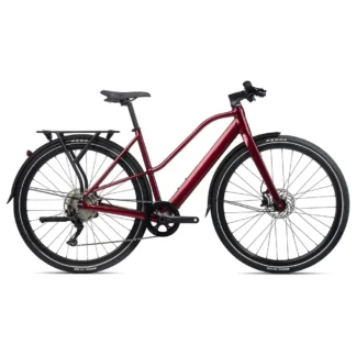 Orbea Vibe MID H30 EQ Electric Bike 2022/23 Metallic Dark Red