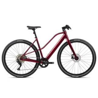 Orbea Vibe MID H30 Electric Bike 2022 Dark Red