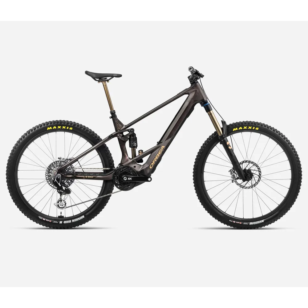 Orbea Wild M-Ltd Electric Bike 2024 Cosmic Carbon View