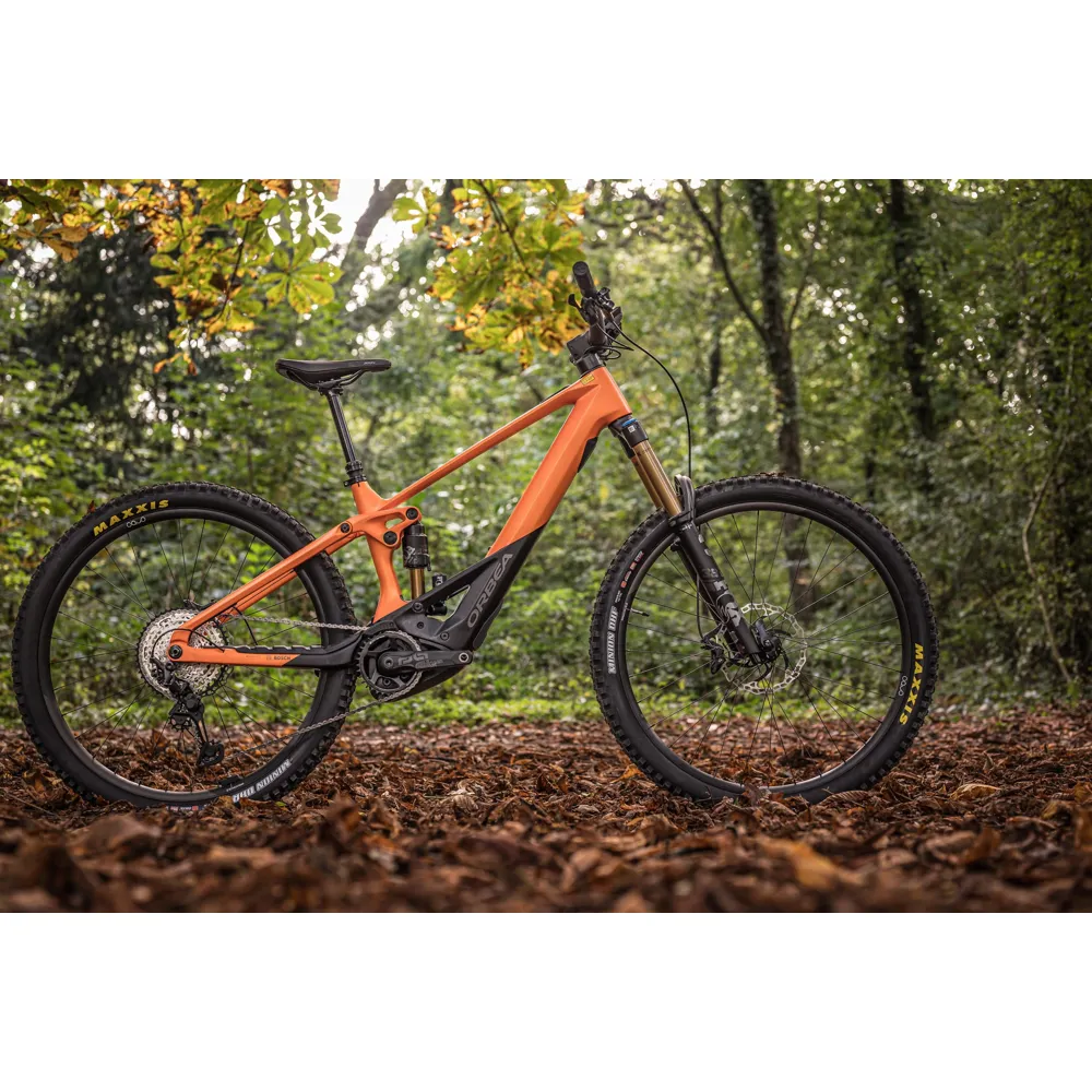 Orbea Wild M10 Custom Medium Electric Bike 2023 MYO Orange/Black