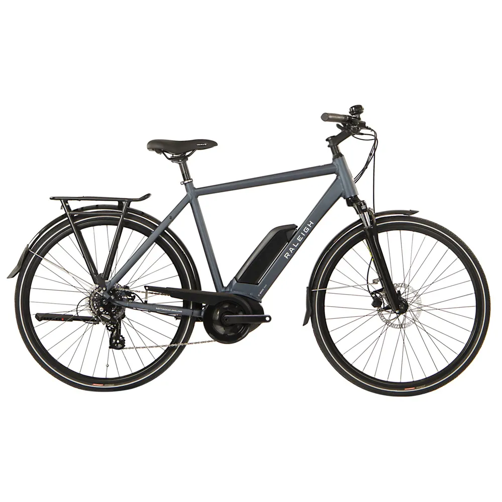 Raleigh Motus Cross Bar Electric Bike 2023 Dark Blue