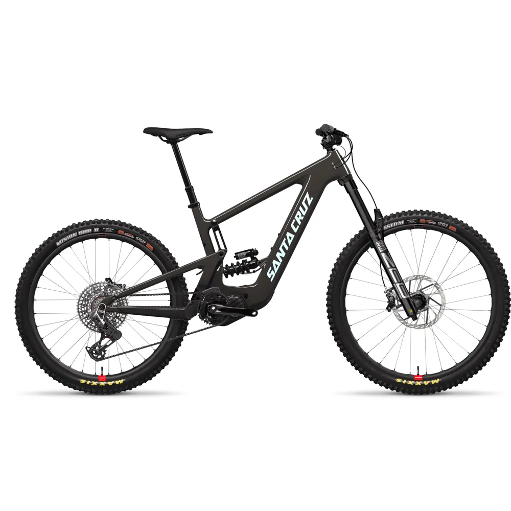 Santa Cruz Bullit CC X0 AXS RSV Electric Bike 2024 Gloss Carbon/Blue