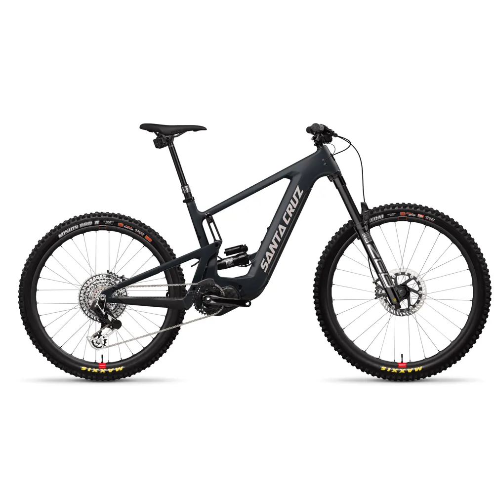 Santa Cruz Heckler 29er XX AXS RSV Electric Bike 2024 Matte Dark Pewter