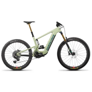 Santa Cruz Heckler CC X01 AXS RSV MX Electric Bike 2023 Avocado