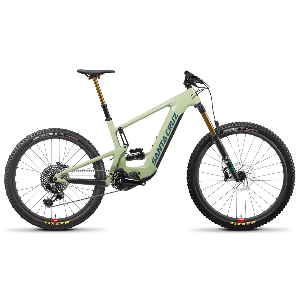Santa Cruz Heckler CC X01 AXS RSV MX Electric Bike 2023 Avocado