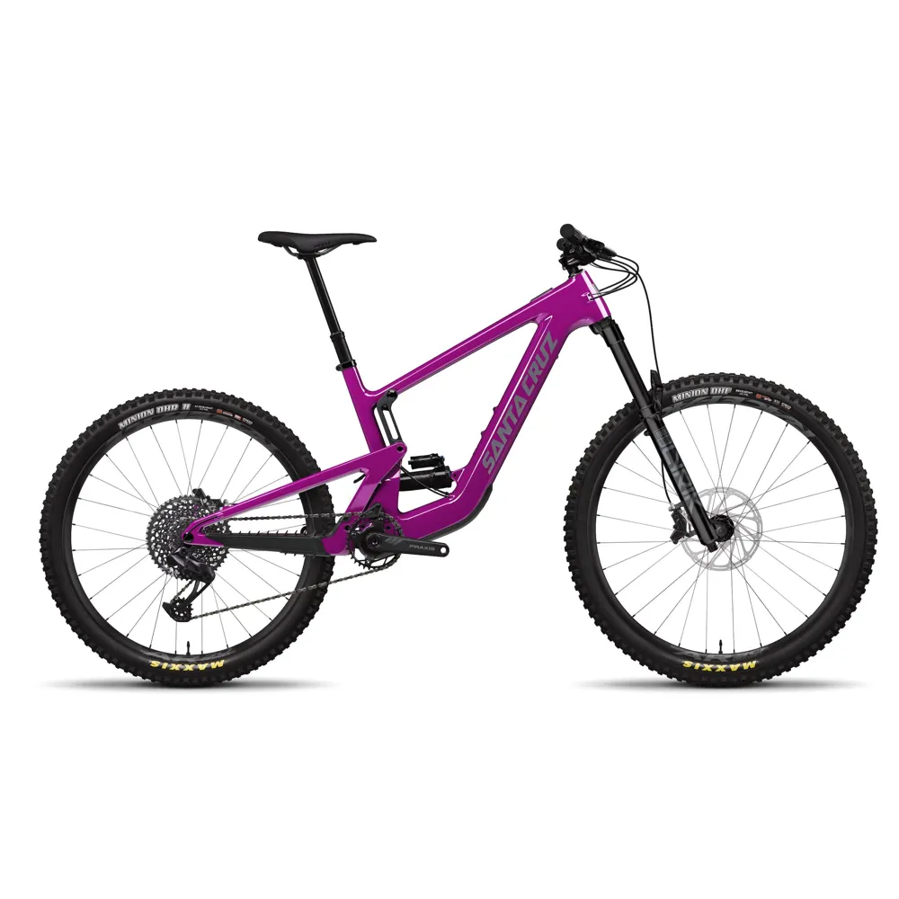 Santa Cruz Heckler SL C S Electric Mountain Bike 2024 Gloss Magenta