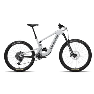 Santa Cruz Heckler SL C S Electric Mountain Bike 2024 Matte Silver