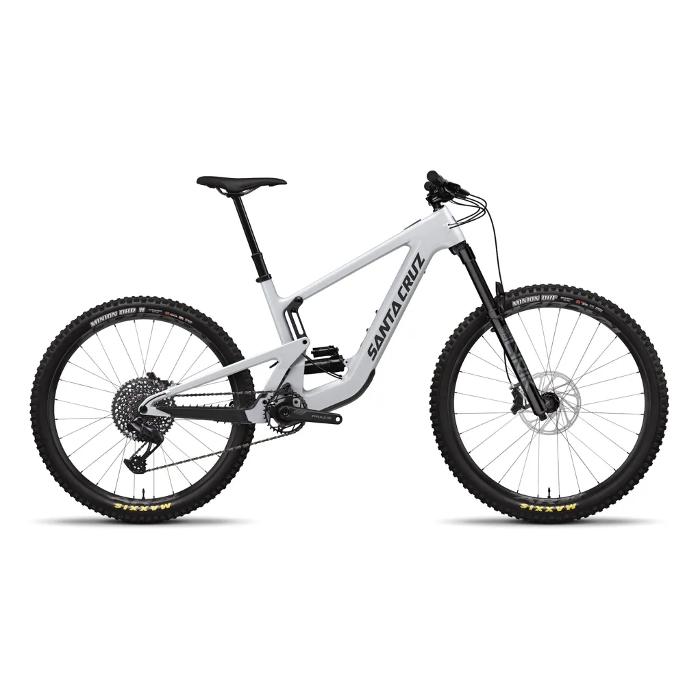 Santa Cruz Heckler SL C S Electric Mountain Bike 2024 Matte Silver