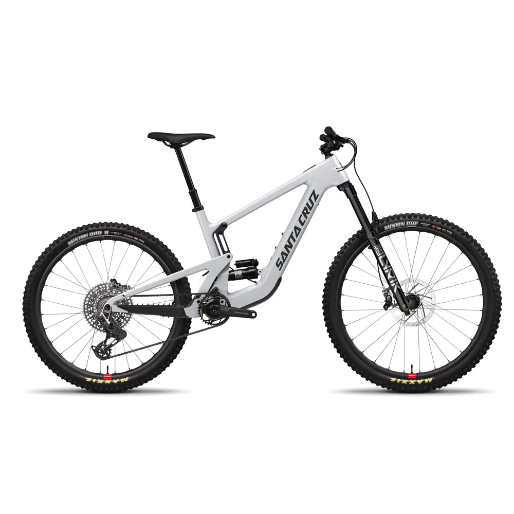 Santa Cruz Heckler SL CC XO AXS RSV Electric Mountain Bike 2024 Matte Silver