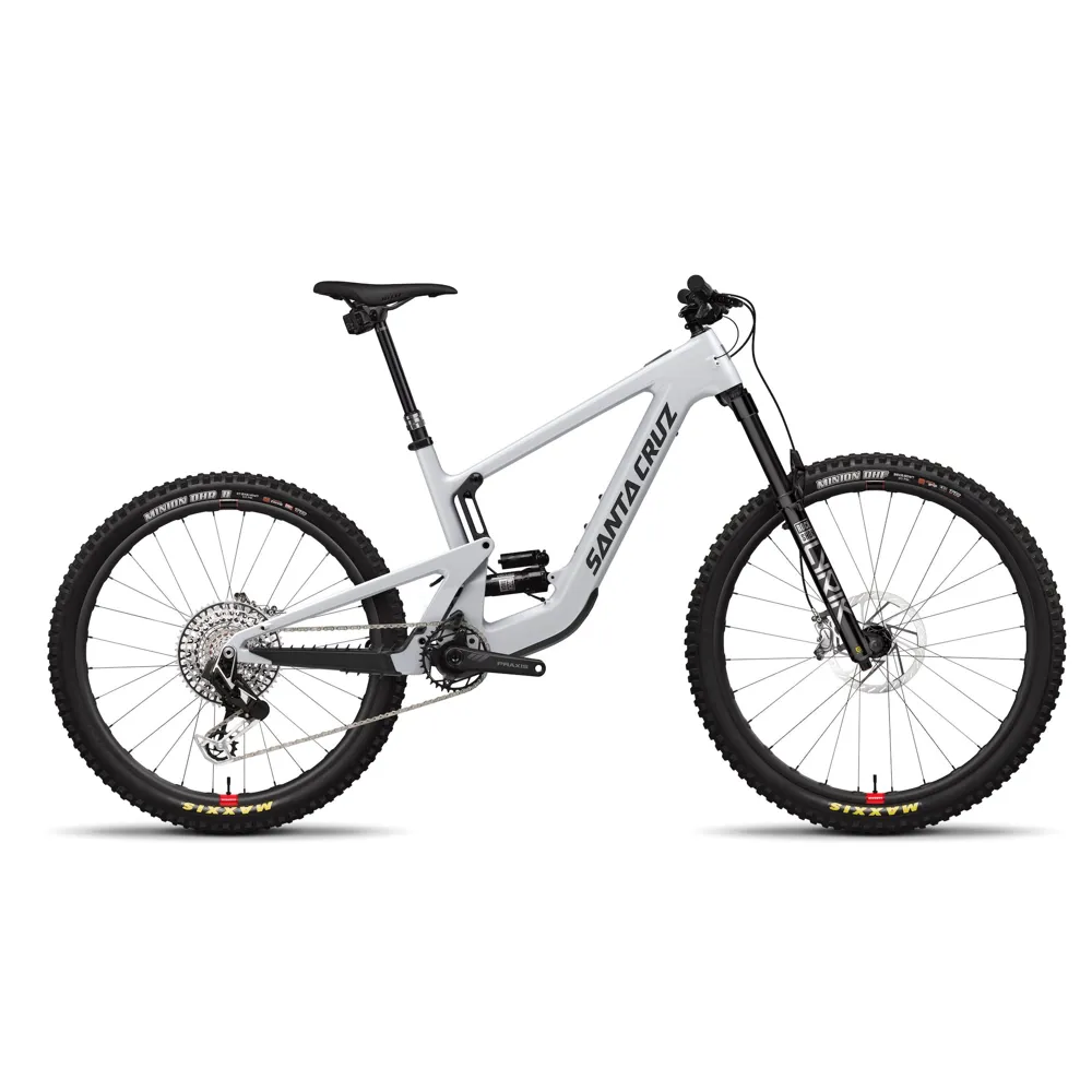 Santa Cruz Heckler SL CC XX AXS RSV Electric Mountain Bike 2024 Matte Silver