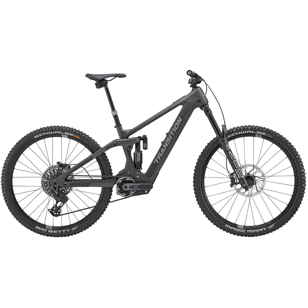 Transition Repeater PT XO AXS Carbon Electric Bike 2024 Graphite Grey