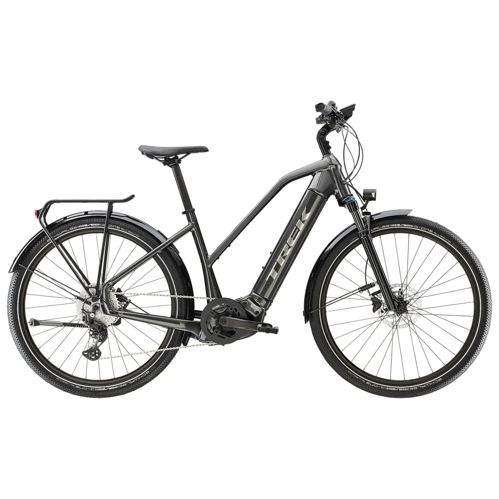 Trek Allant+ 7 Stagger Electric Bike 2023 Lithium Grey