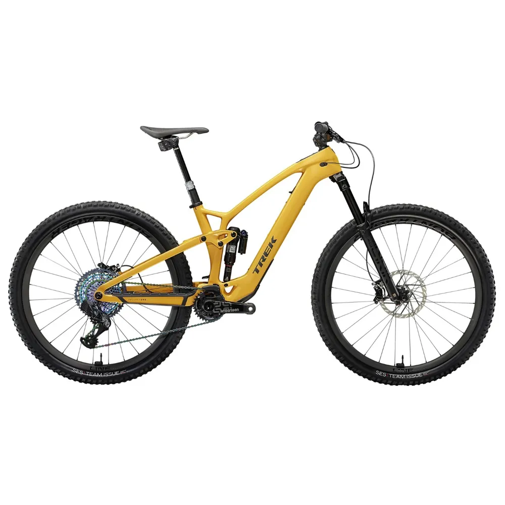 Trek Fuel EXe 9.9 XX1 AXS Electric Mountain Bike 2023 Satin Baja Yellow