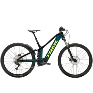 Trek Powerfly FS 4 625 Electric Mountain Bike 2022 Aquatic/Trek Black