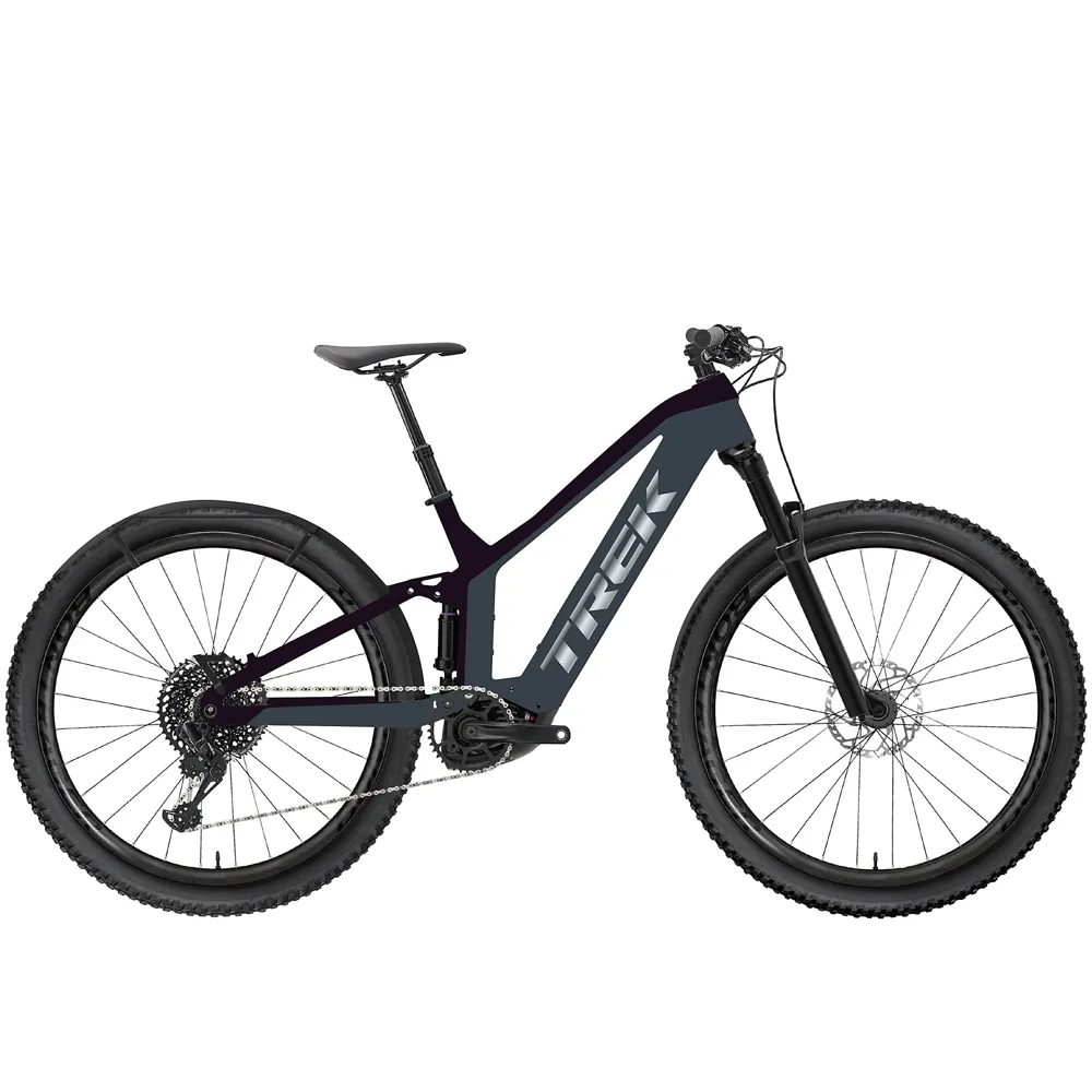 Trek Powerfly FS 9 Equipped Electric Bike 2023 Satin Lithium Grey/Trek Black