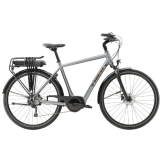Trek Verve+ 1 300WH Electric Bike 2023 Galactic Grey