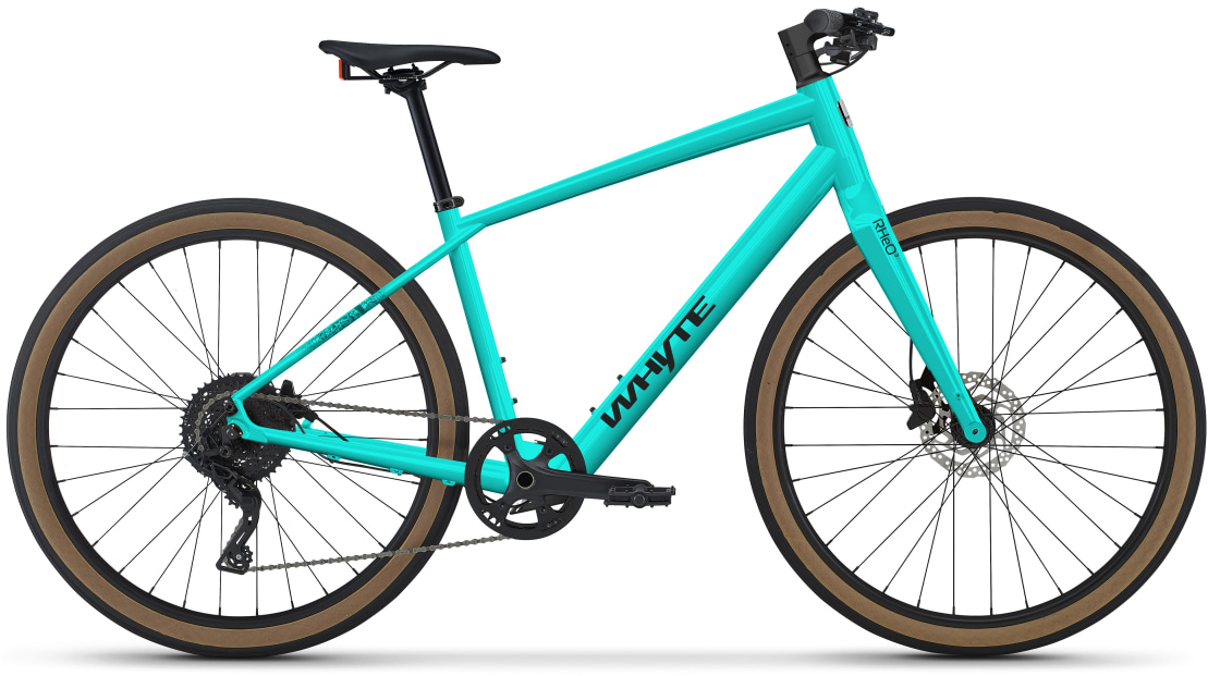 Whyte 2024 RHeO 2 Electric Hybrid Bike EXTRA LARGE Gloss Turquoise - Cycles UK