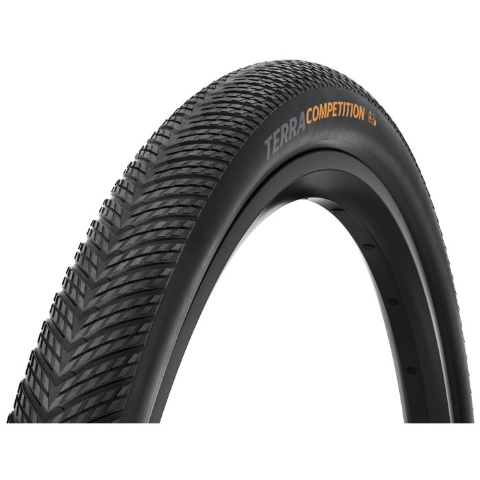 Continental Terra Competition Trail Grip Gravel Tyre - Black / Black700 x 40