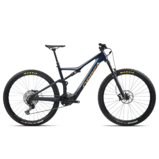Orbea Rise M20 29er Mountain Bike 2022 Coal Blue/Red Gold