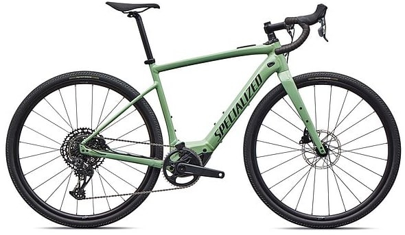 Specialized 2026 Turbo Creo 2 Comp E5 Electric Gravel Bike 56 Gloss Pistachio/Smoke - Cycles UK